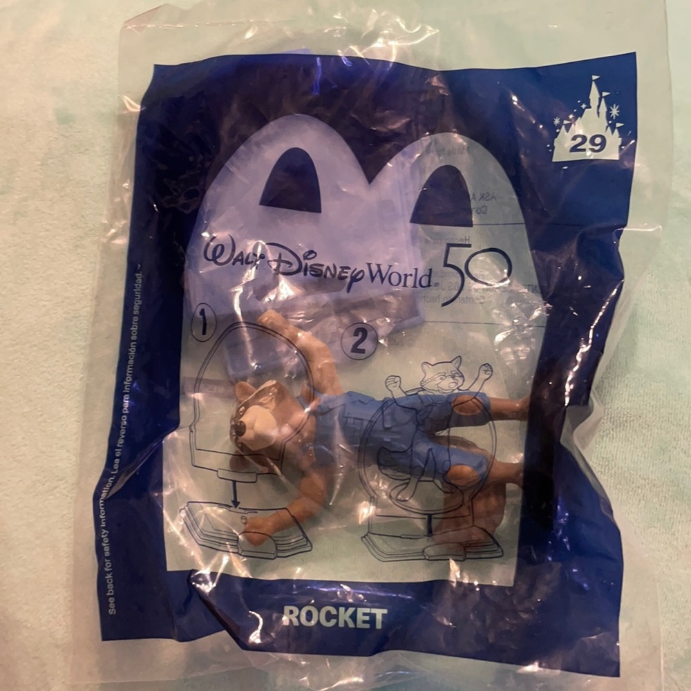 rocket (#29) disney anniversary mcdonald’s toy